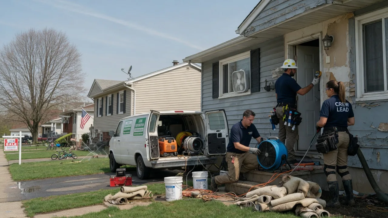Flood Cleanup in West Eaton, NY near me